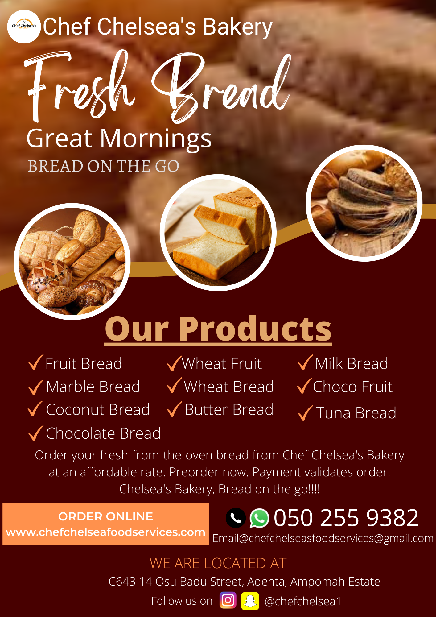 Bread flyer